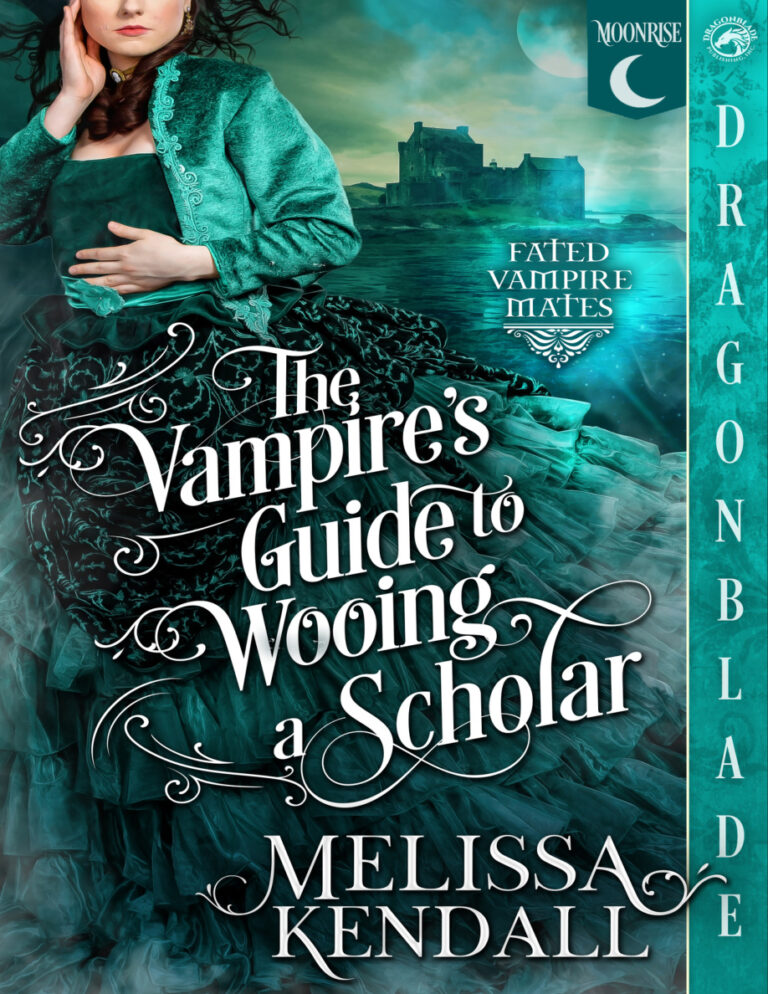 The vampires guide to wooing a scholar Melissa Kendall Kitap Kapağı