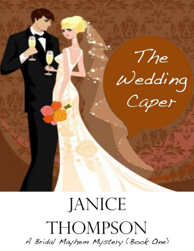 The wedding caper Janice A Thompson Kitap Kapağı