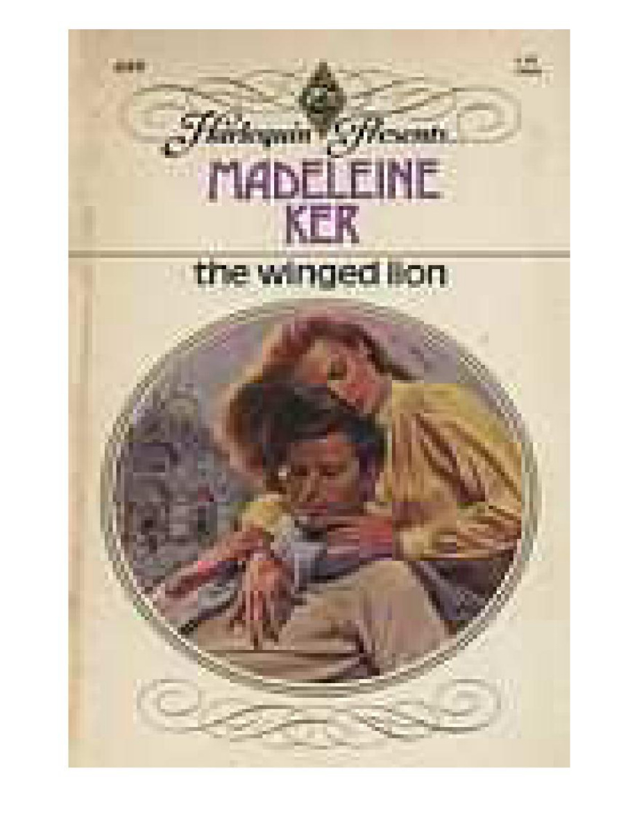 The winged lion Madeleine ker Kitap Kapağı