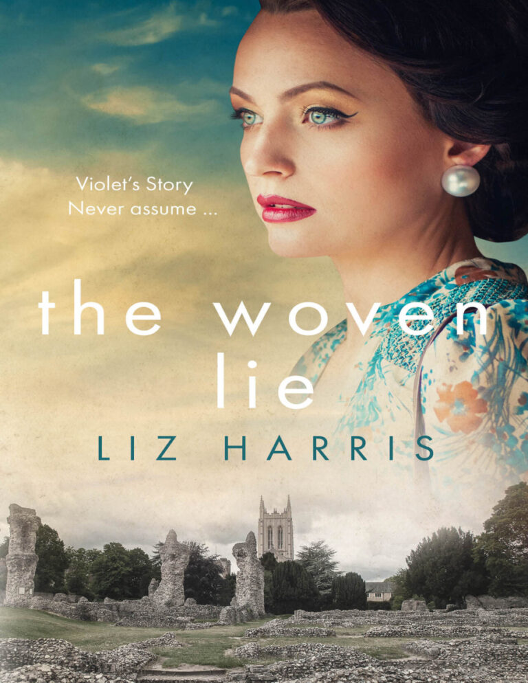 The woven lie Liz Harris Kitap Kapağı