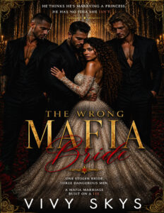 The wrong mafia bride Vivy skys Kitap Kapağı