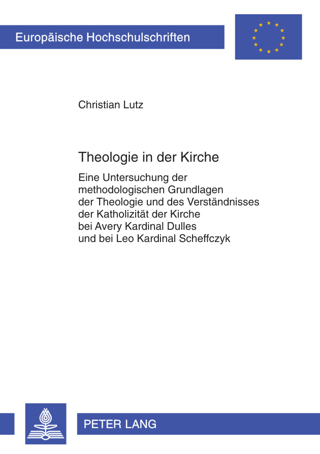 Theologie in der Kirche German Edition Christian Lutz Kitap Kapağı