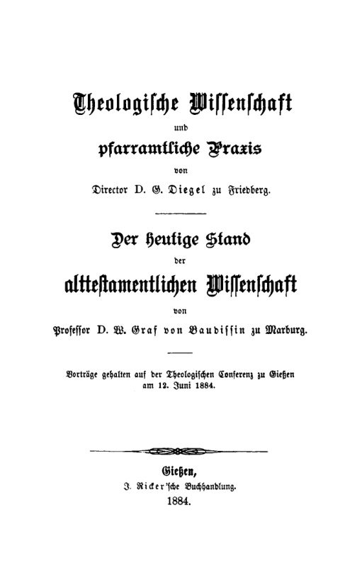 Theologische Wissenschaft und pfarramtliche Praxis German Edition D G Diegel Kitap Kapağı