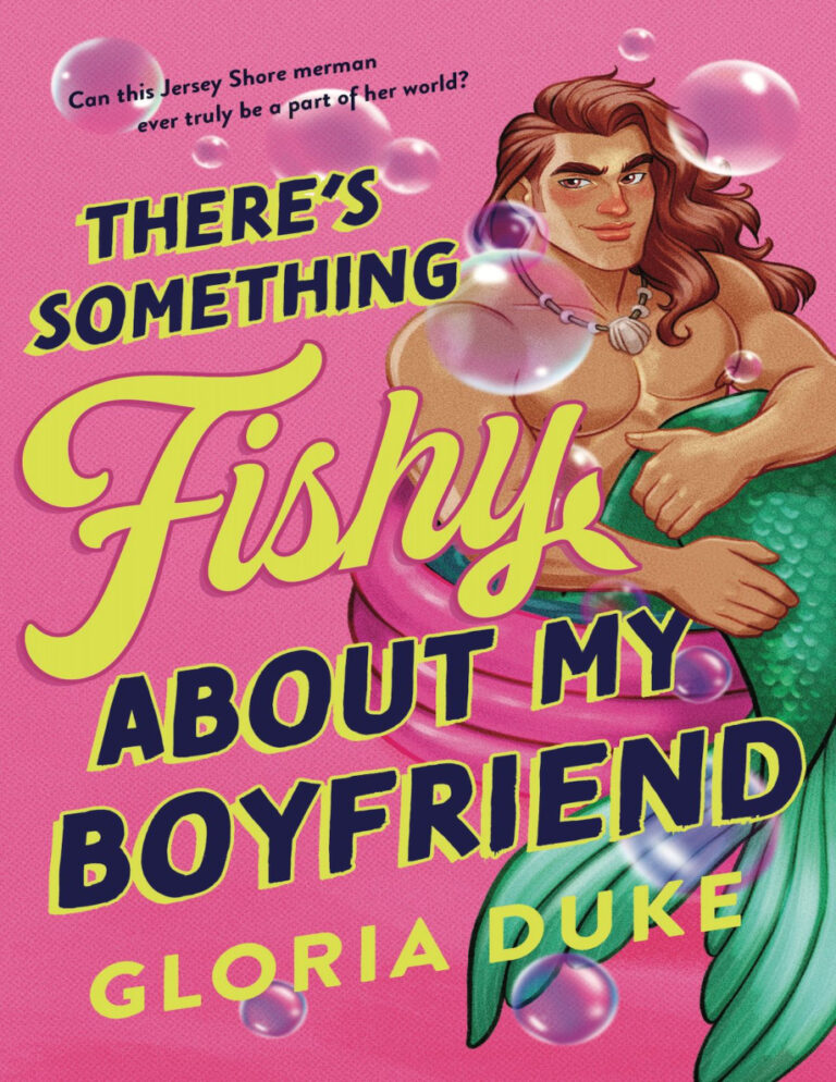 Theres Something Fishy About my Boyfriend Gloria Duke Kitap Kapağı