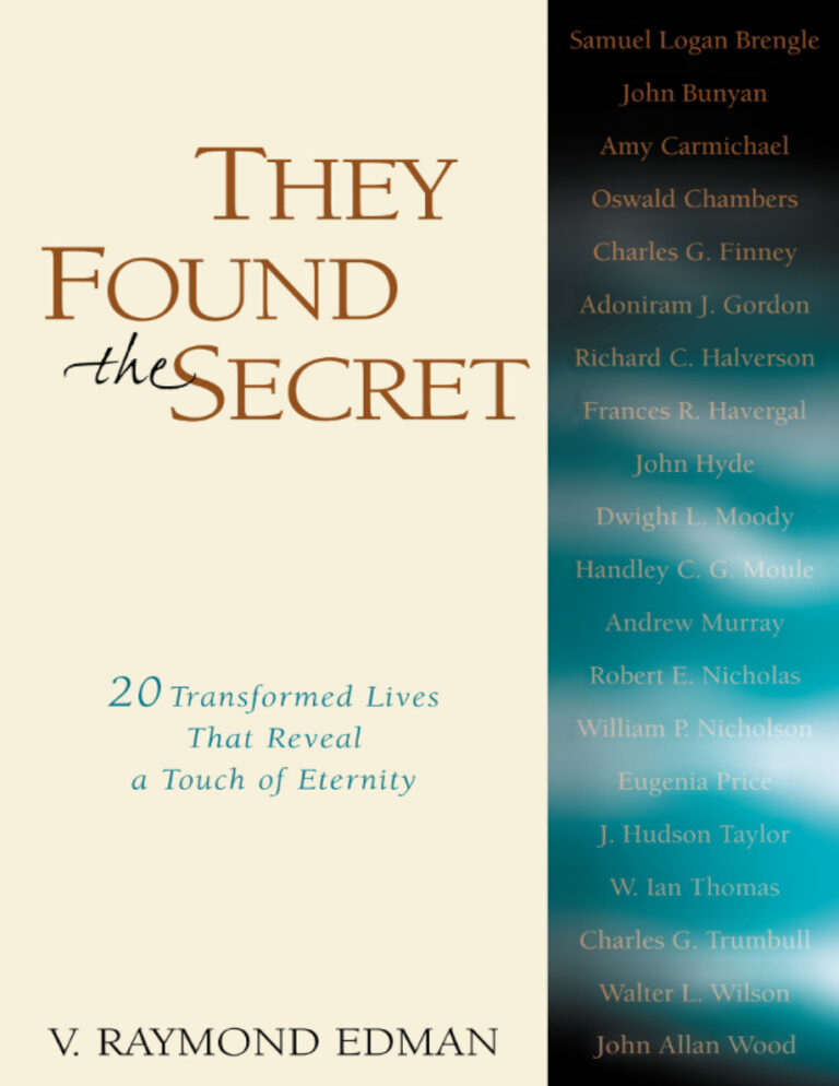 They found the secret V Raymond Edman Kitap Kapağı