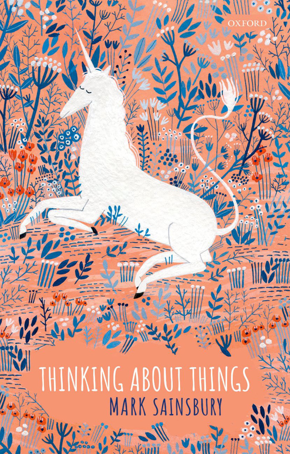 Thinking about Things Mark Sainsbury Kitap Kapağı