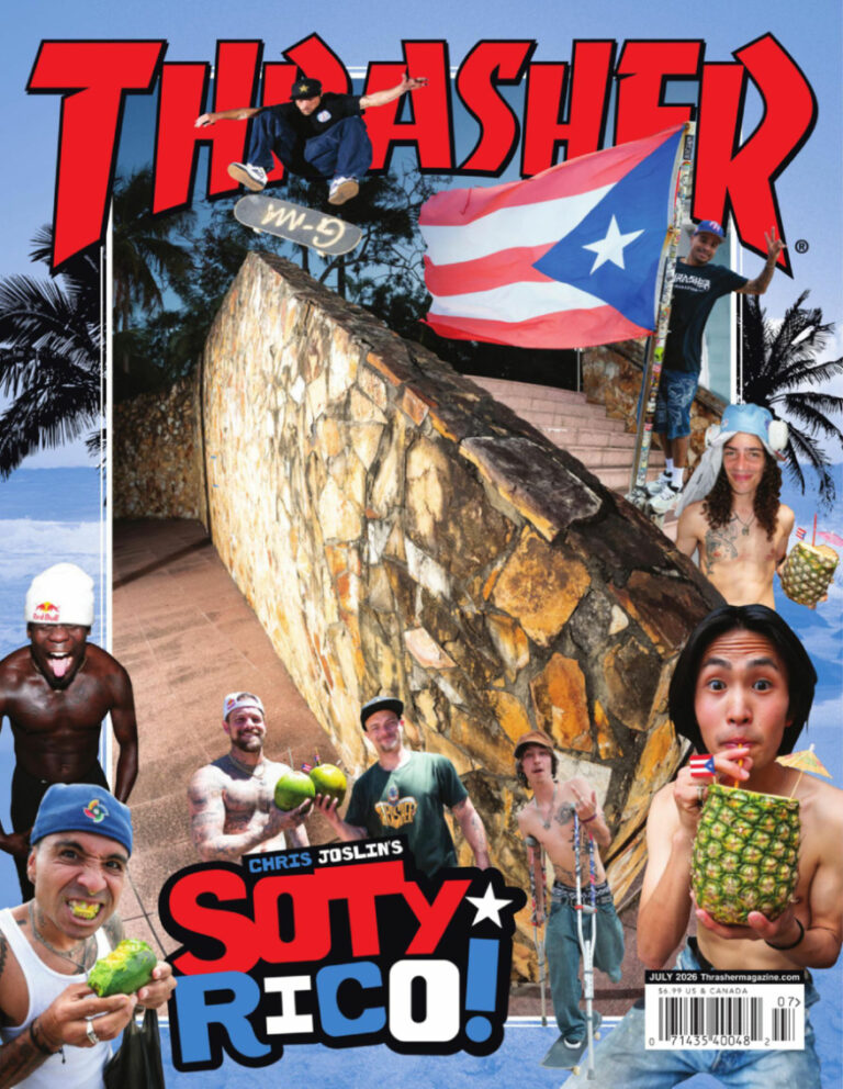 Thrasher Skateboard July 2026 Thrasher Skateboard Kitap Kapağı