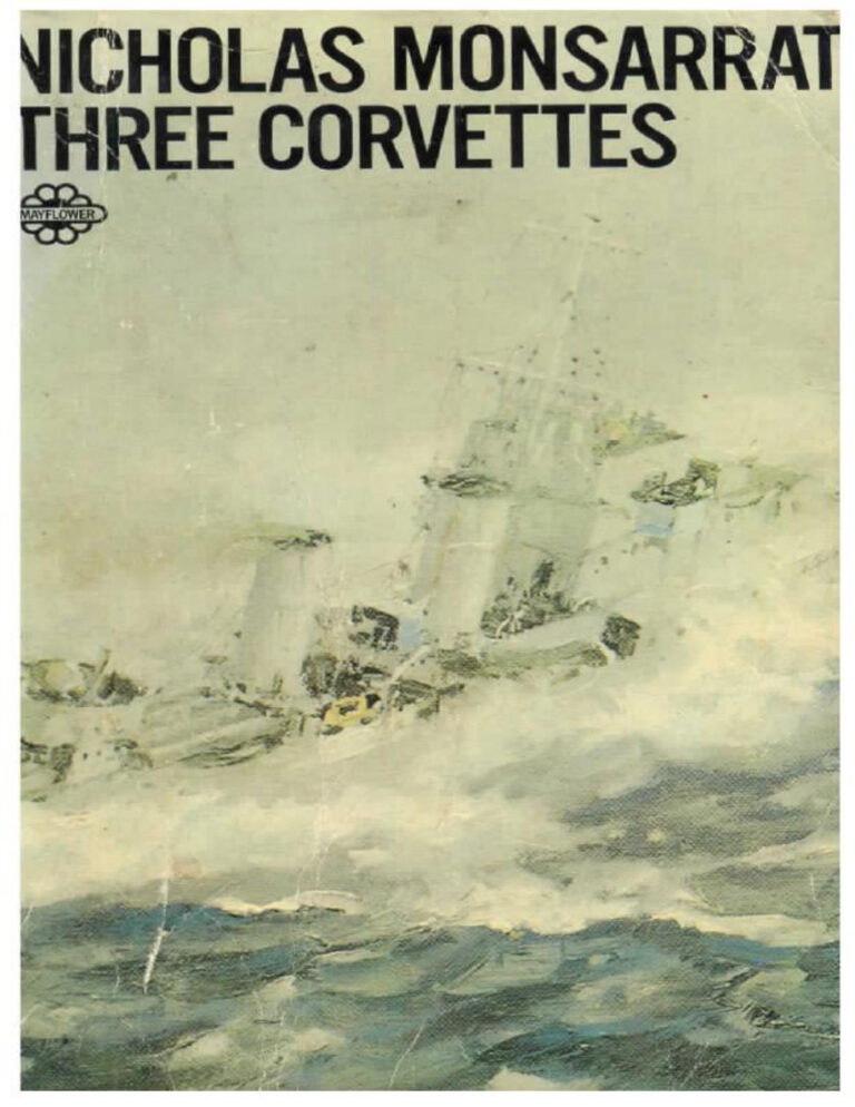 Three Corvettes Nicholas Monsarrat Kitap Kapağı