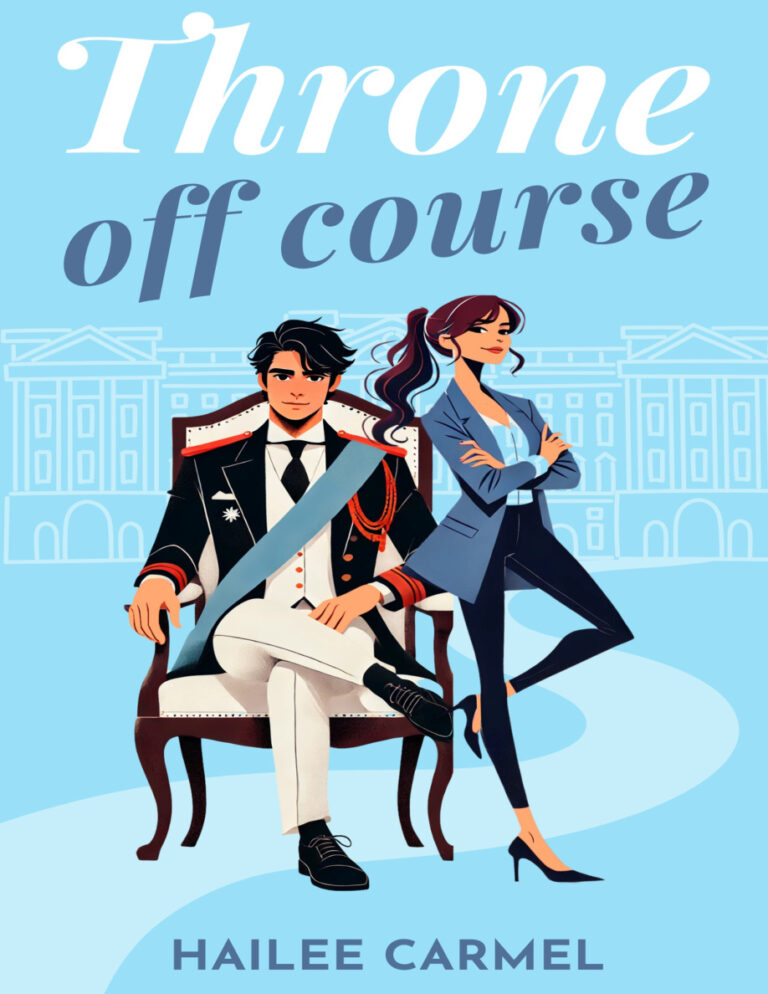 Throne Off Course Hailee Carmel Kitap Kapağı
