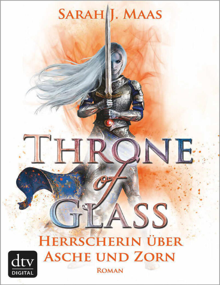 Throne of Glass 7 Herrscherin uber Asche und Zorn German Edition Sarah J Maas Kitap Kapağı