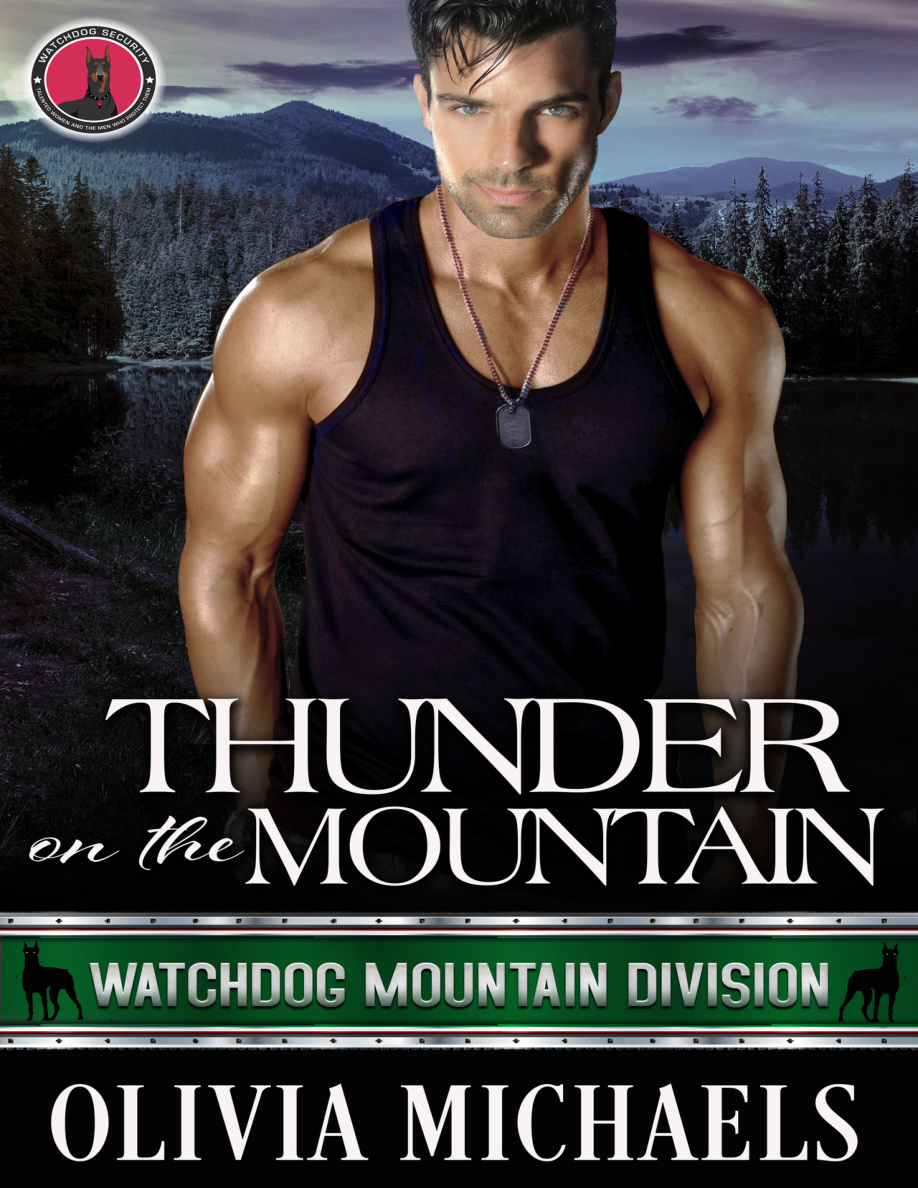 Thunder in the mountain Olivia Michaels Kitap Kapağı