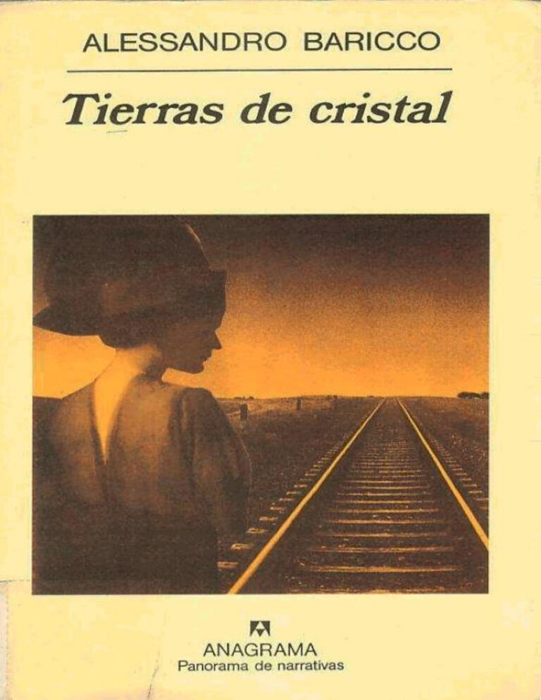 Tierras de cristal Alessando Baricco Kitap Kapağı