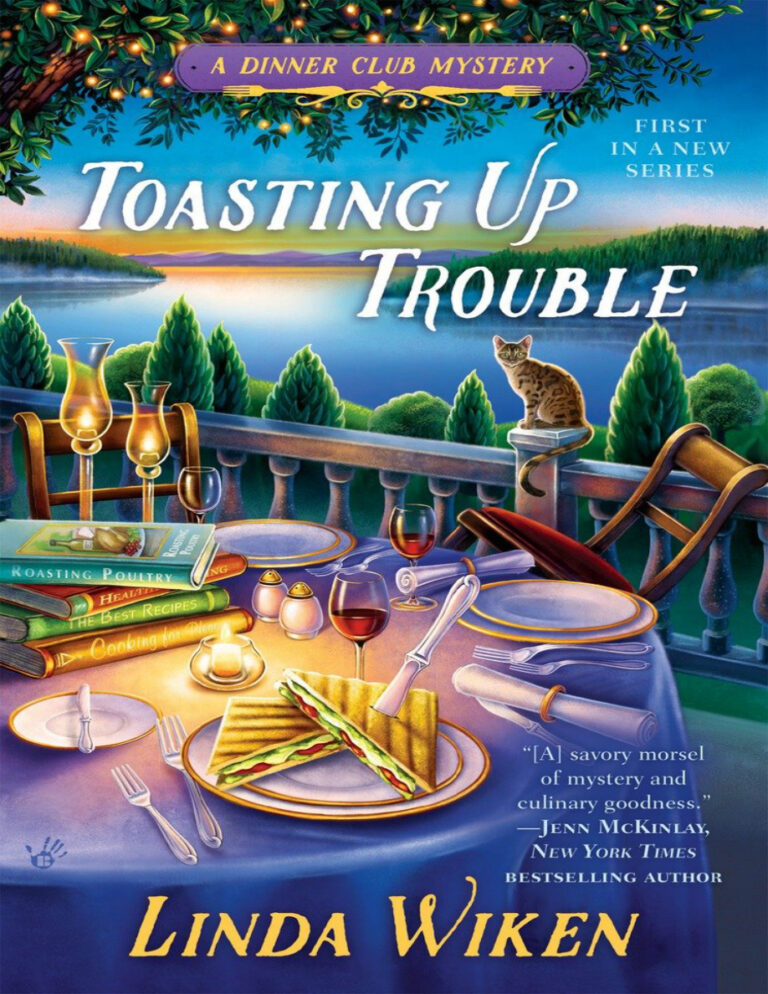 Toasting Up Trouble Linda Wiken Kitap Kapağı