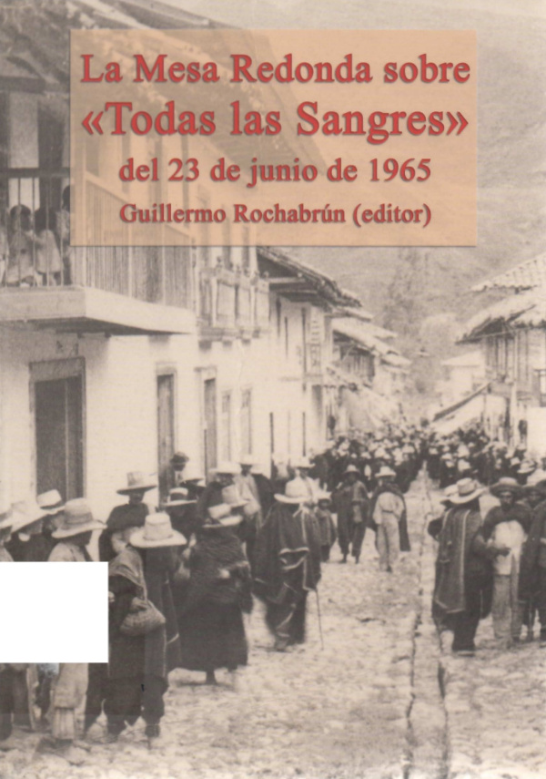 Todas las sangres Jose Maria Arguedas Kitap Kapağı