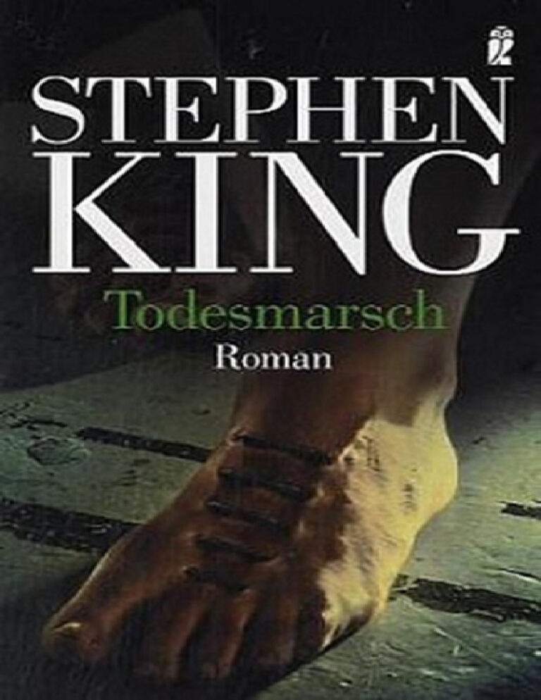 Todesmarsch German Edition Stephen King Kitap Kapağı