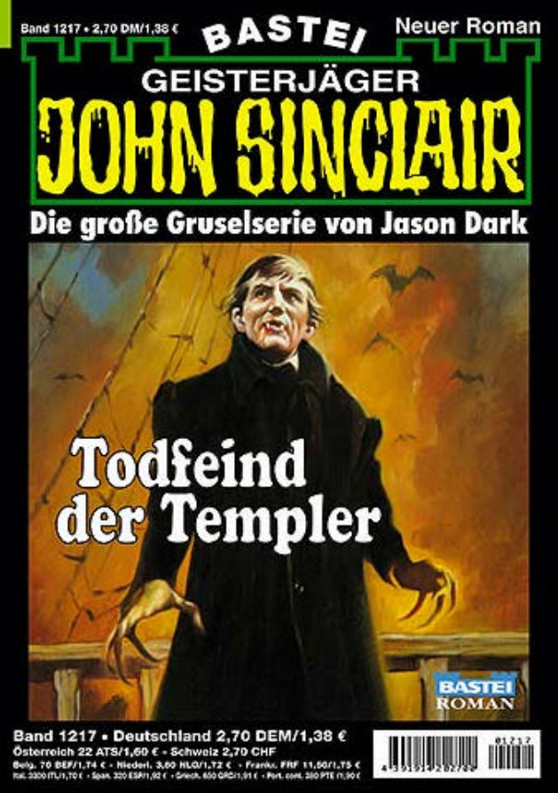 Todfeind der Templer German Edition Dark Jason Kitap Kapağı
