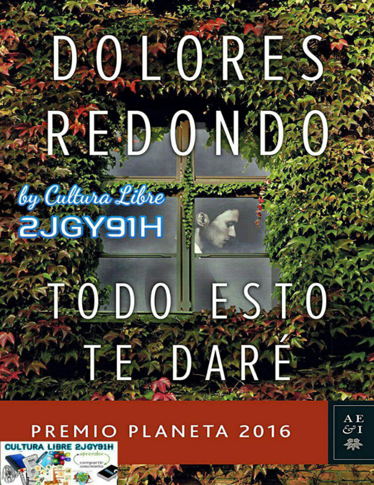 Todo esto te dare Redondo Dolores Kitap Kapağı