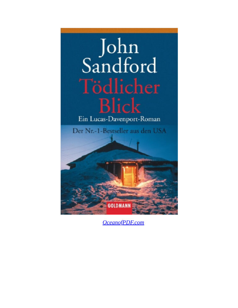 Toedlicher Blick German Edition Sandford John Kitap Kapağı
