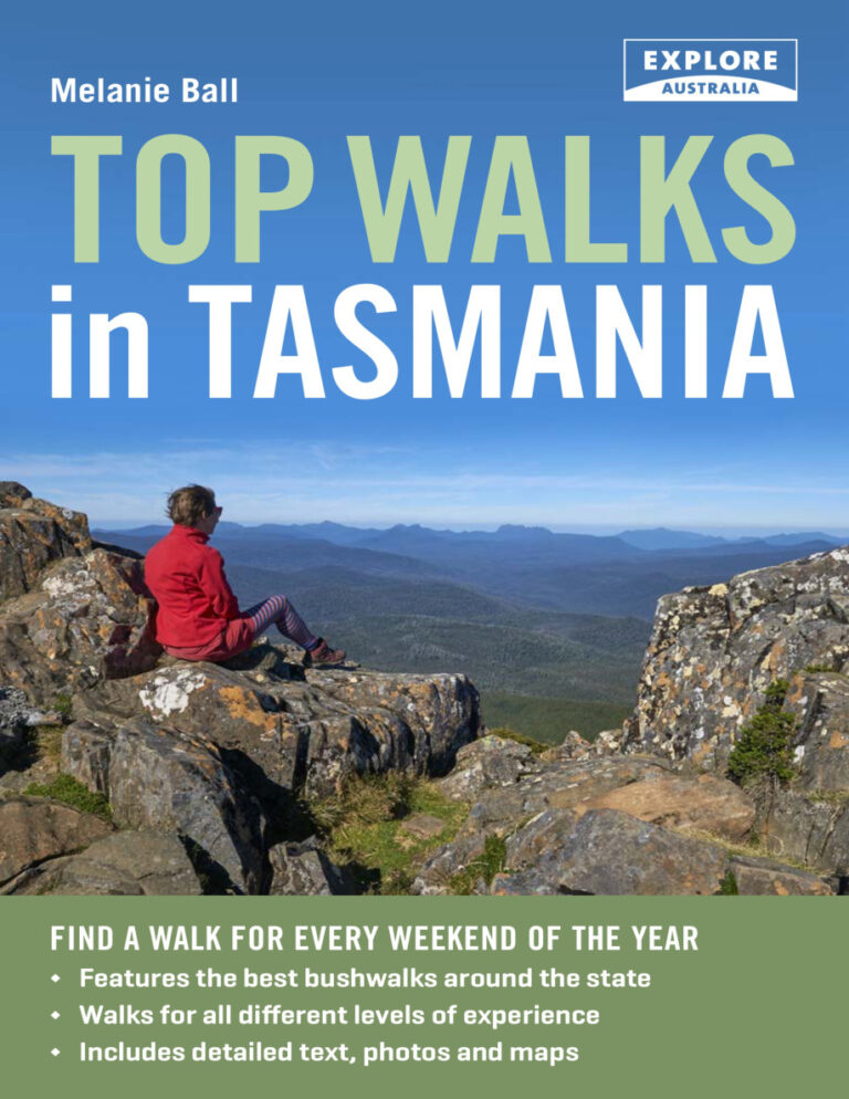 Top Walks in Tasmania Melanie Ball Kitap Kapağı