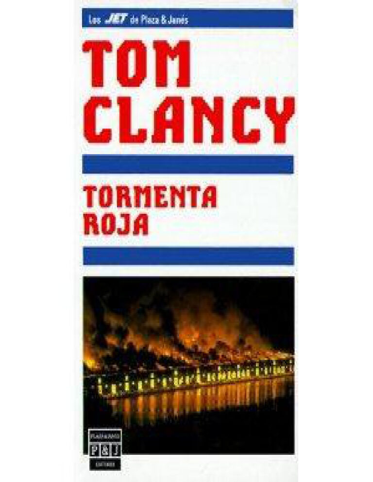 Tormenta roja Clancy Tom Kitap Kapağı