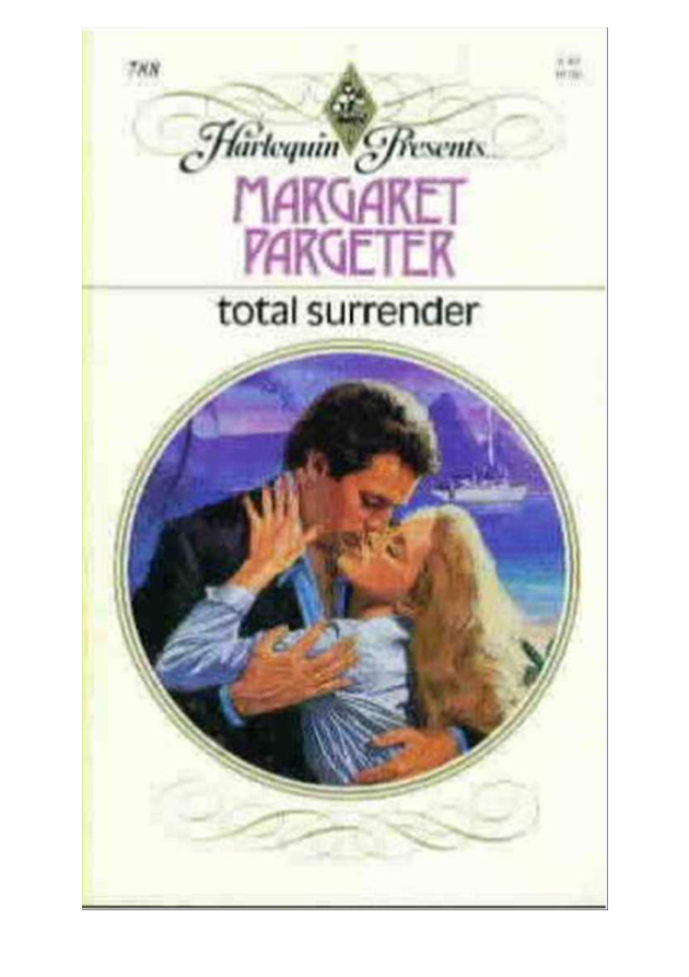 Total surrender Margaret pargeter Kitap Kapağı