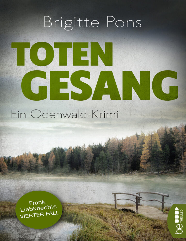 Totengesang Brigitte Pons Kitap Kapağı