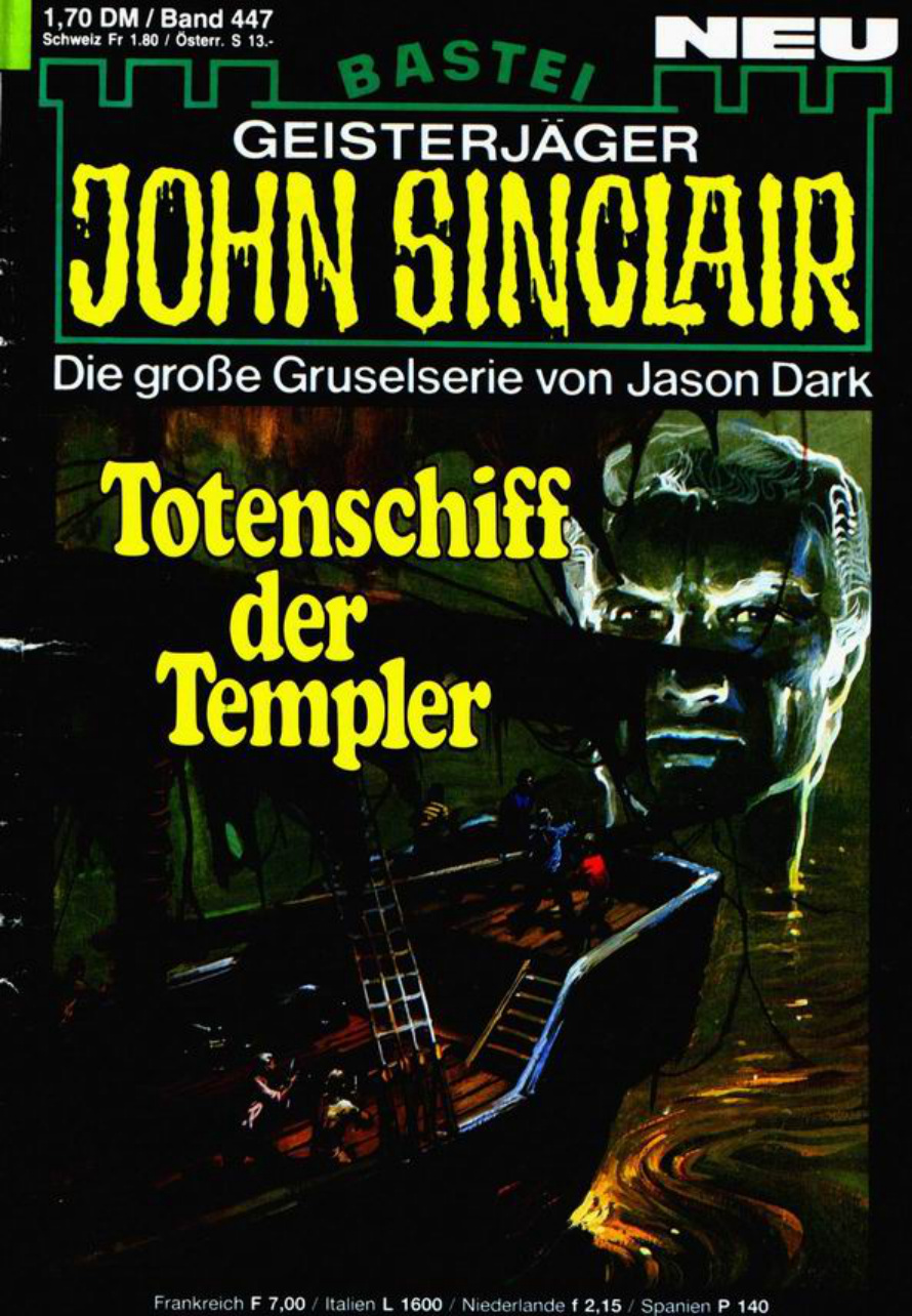 Totenschiff Der Templer German Edition Dark Jason Kitap Kapağı