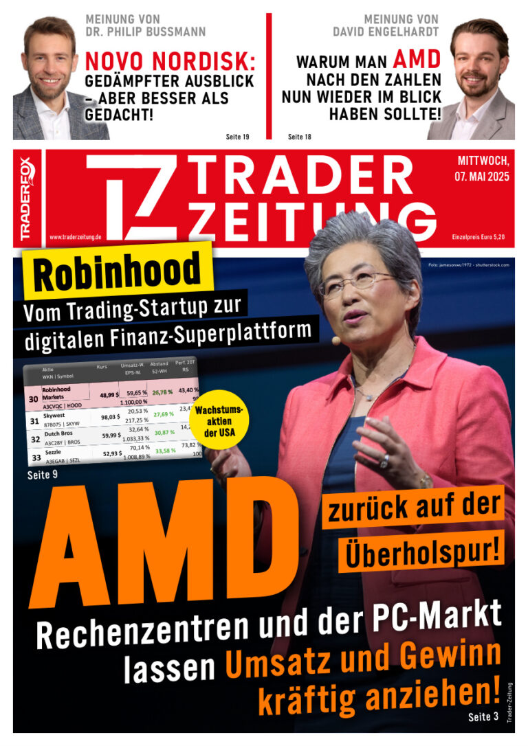 Trader Zeitung 07 Mai 2025 GER Trader Zeitung Kitap Kapağı