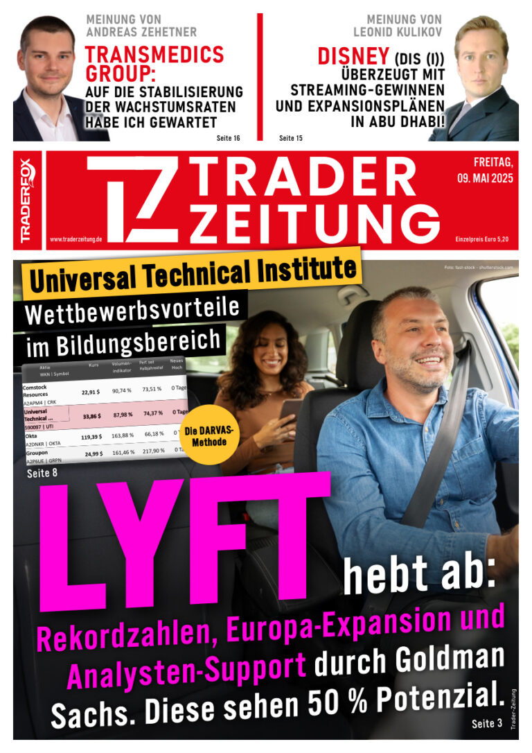 Trader Zeitung 09 Mai 2025 GER Trader Zeitung Kitap Kapağı