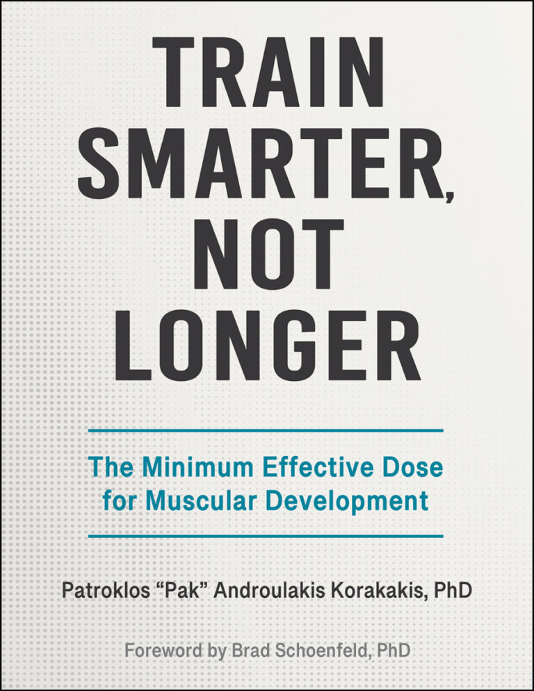 Train Smarter Not Longer Patroklos Androulakis Korakakis Kitap Kapağı