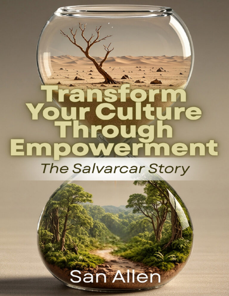 Transform Your Culture Through Empowerment San Allen Kitap Kapağı