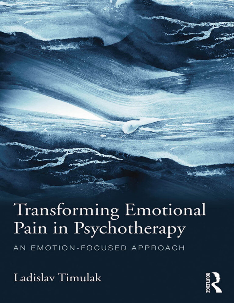 Transforming emotional pain in psychotherapy Ladislav Timulak Kitap Kapağı