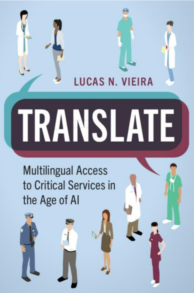Translate Critical Services in Age of AI Lucas N Vieira Kitap Kapağı
