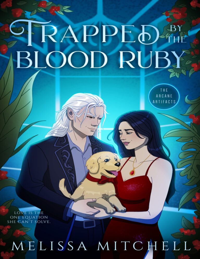 Trapped By the Blood Ruby Melissa Mitchell Kitap Kapağı