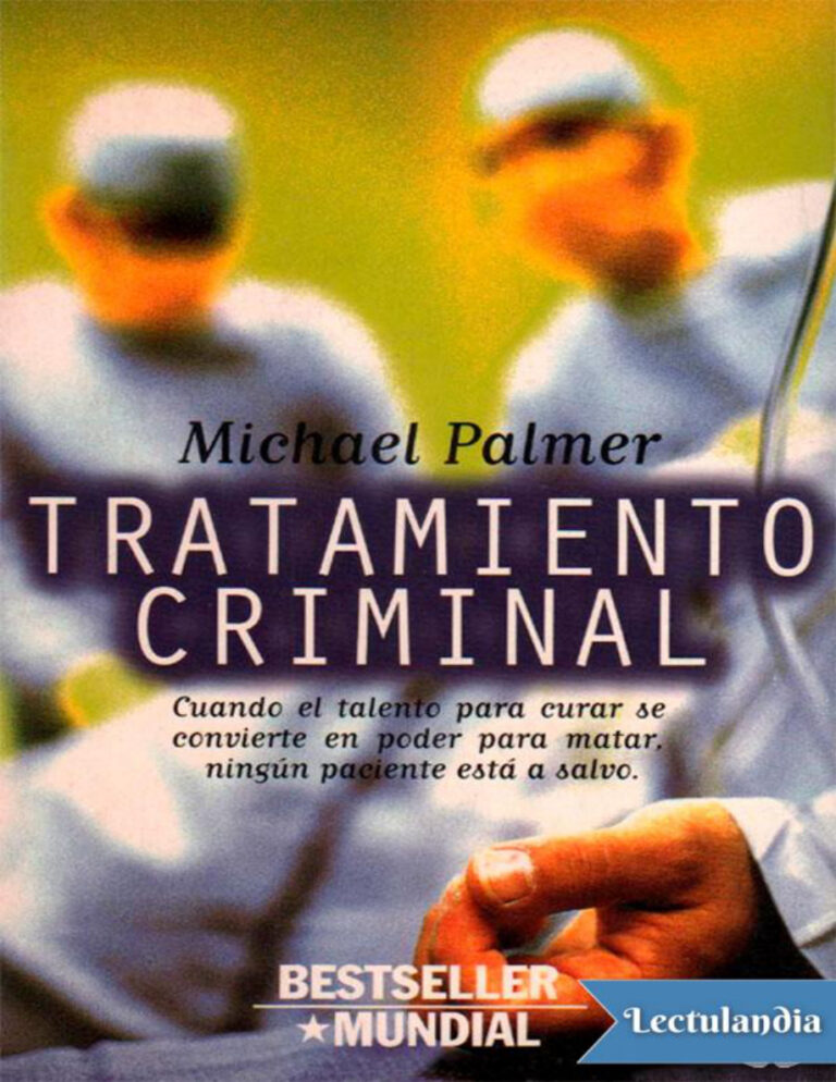 Tratamiento criminal Spanish Edition Michael Palmer Kitap Kapağı