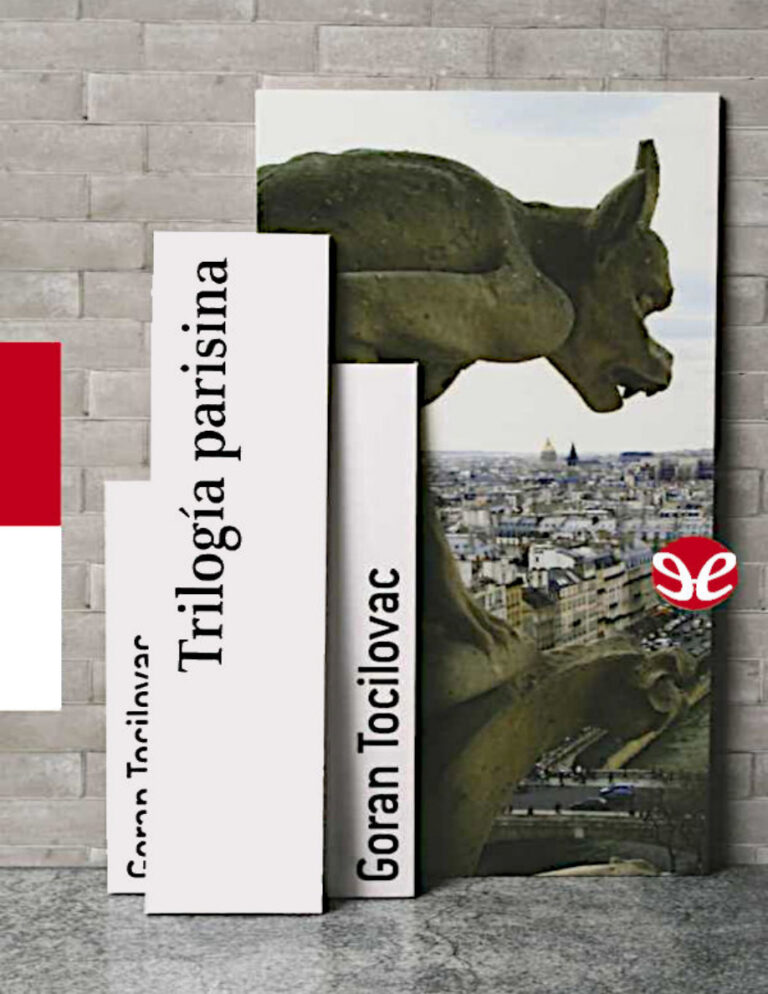 Trilogia parisina Spanish Edition Goran Tocilovac Kitap Kapağı