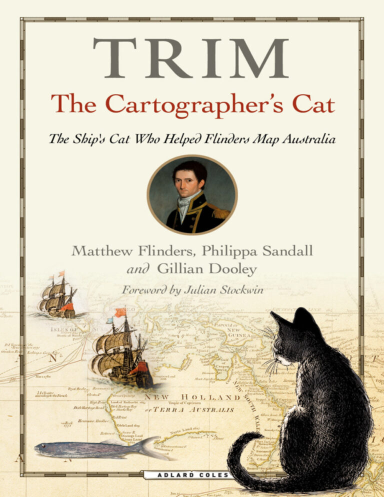 Trim The Cartographers Cat Matthew Flinders Kitap Kapağı