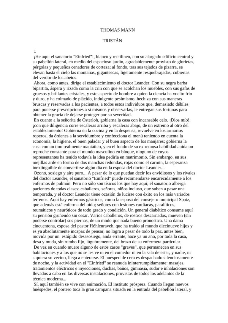 Tristan Spanish Edition Mann Thomas Kitap Kapağı