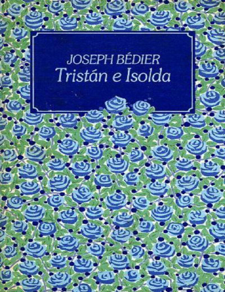 Tristan e Isolda Spanish Bedier Joseph Kitap Kapağı
