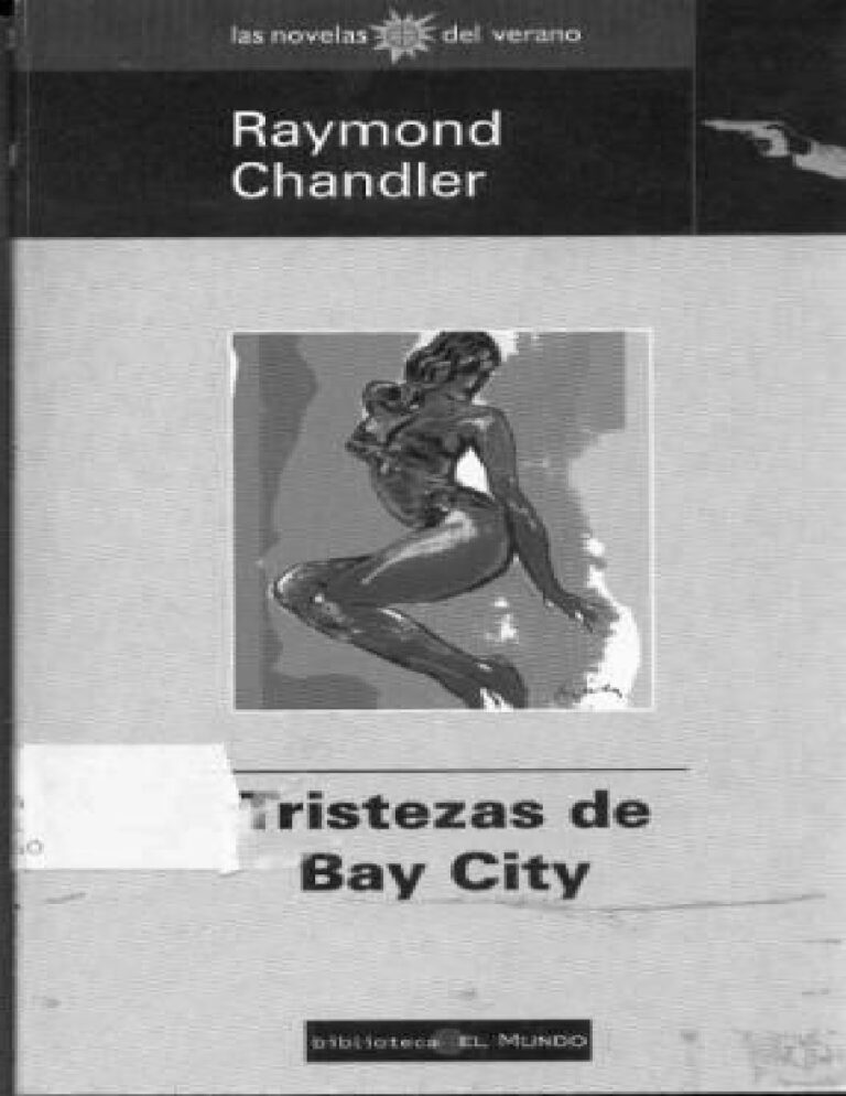 Tristezas de Bay City Raymond Chandler Kitap Kapağı