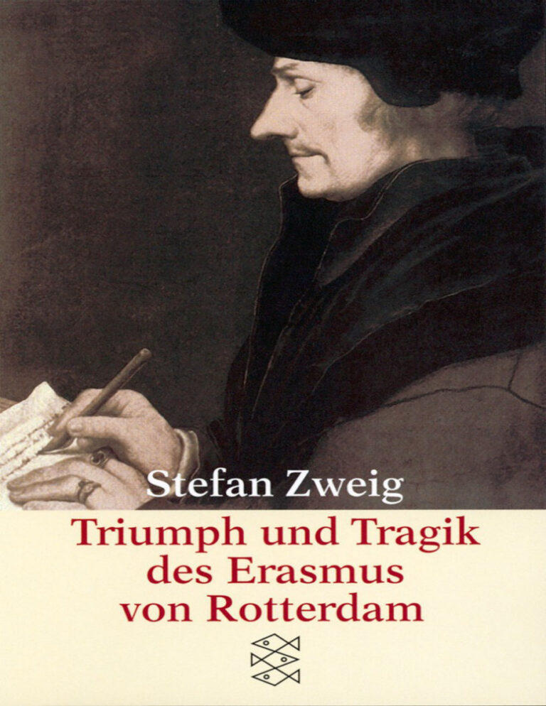 Triumph und Tragik des Erasmus von Rotterdam German Edition Stefan Zweig Kitap Kapağı
