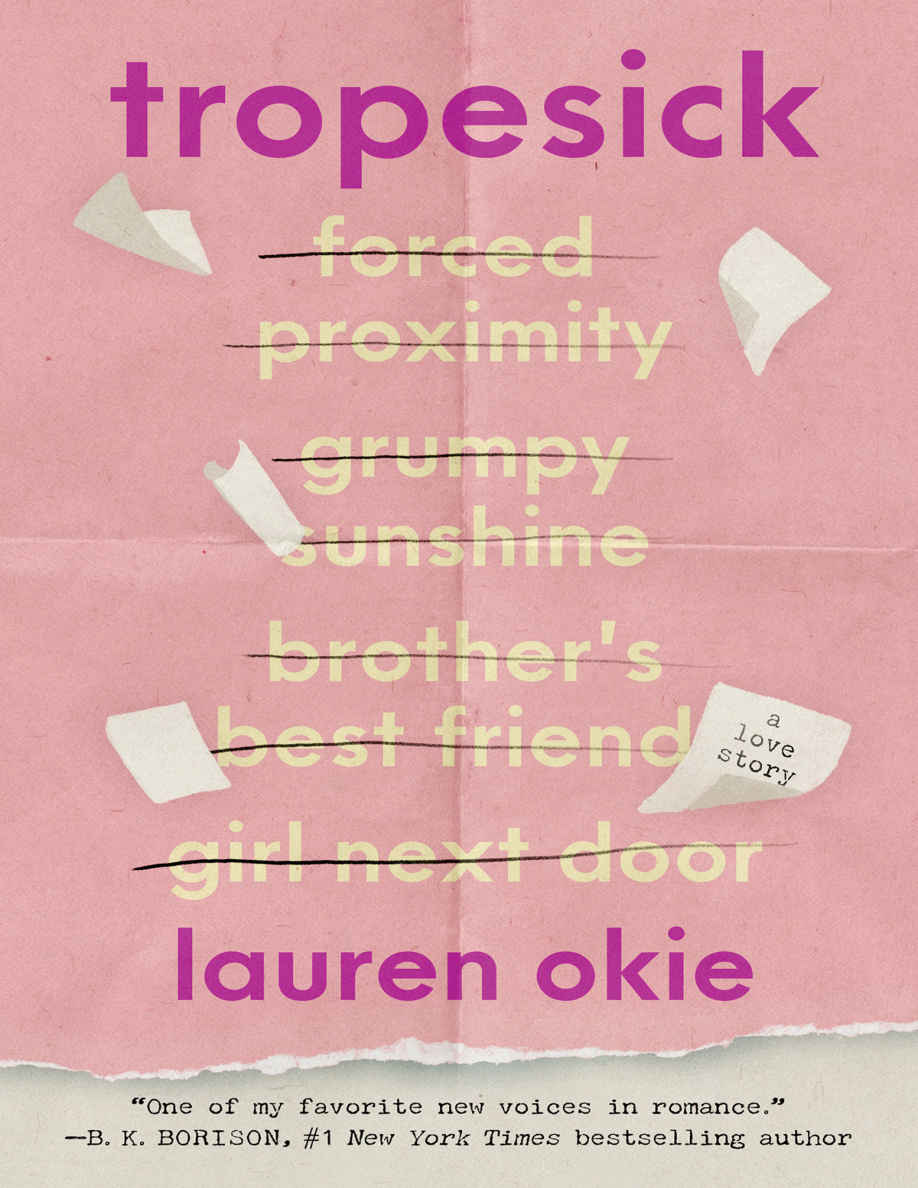 Tropesick Lauren Okie Kitap Kapağı