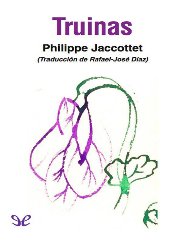 Truinas Philippe Jaccottet Kitap Kapağı