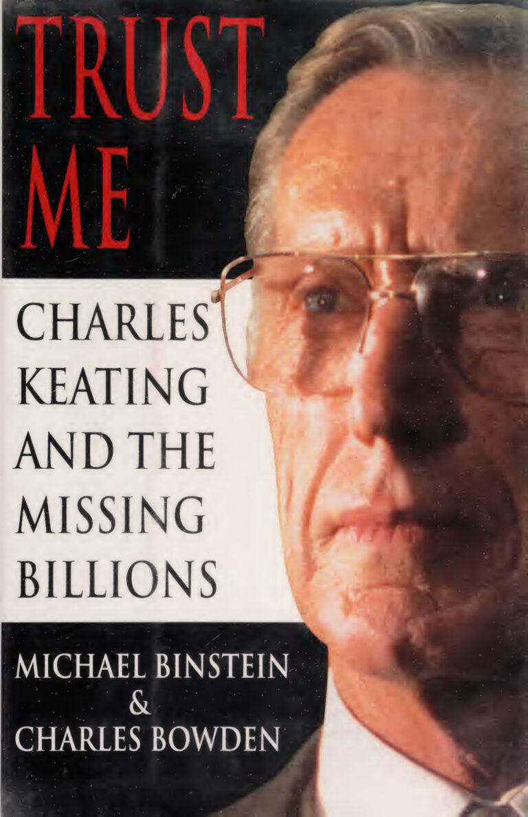 Trust me Charles bowden Kitap Kapağı