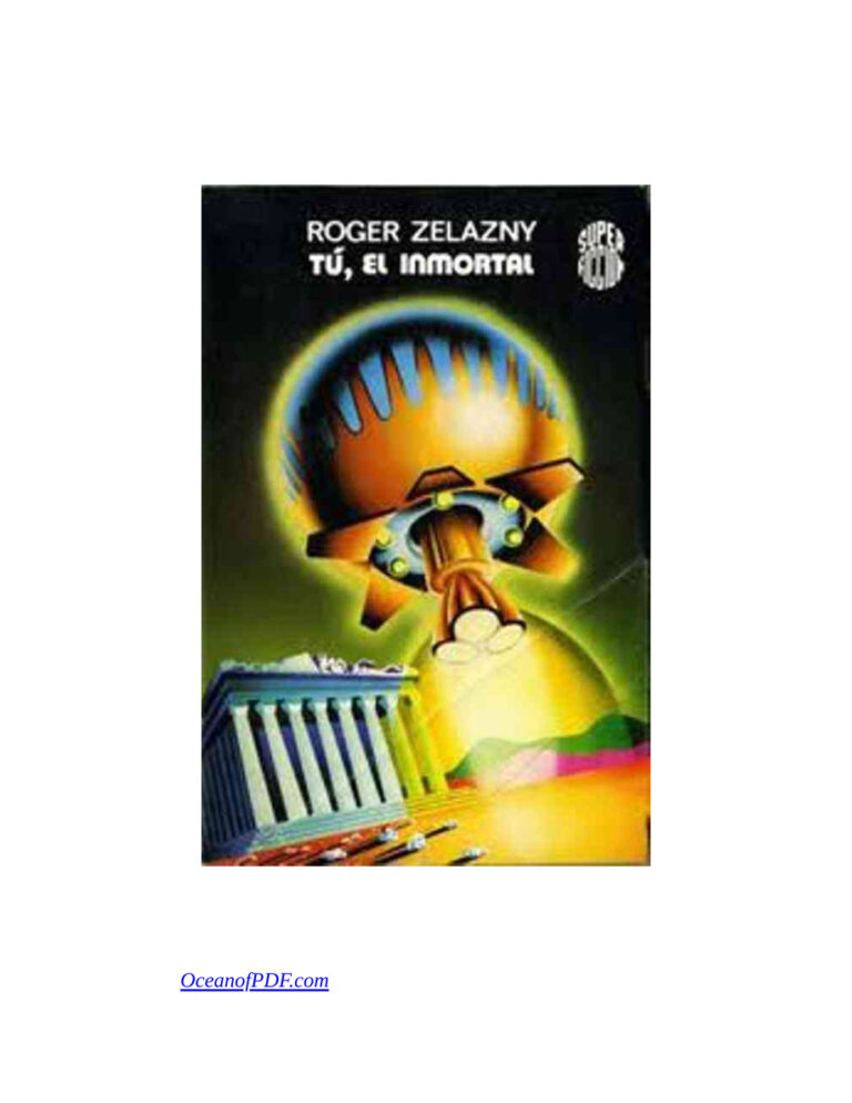 Tu el inmortal Spanish Zelazny Roger Kitap Kapağı