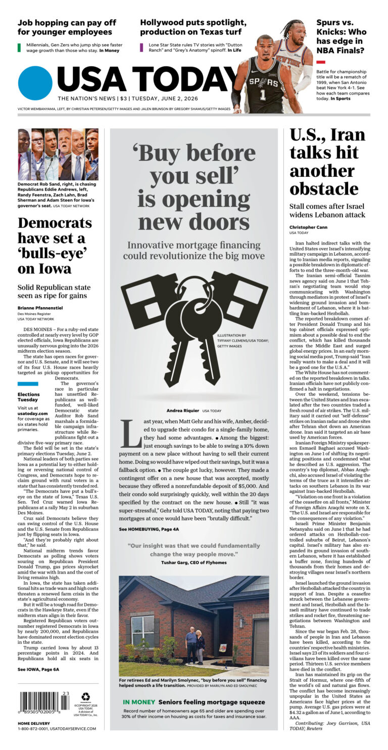 USA Today June 02 2026 USA Today Kitap Kapağı