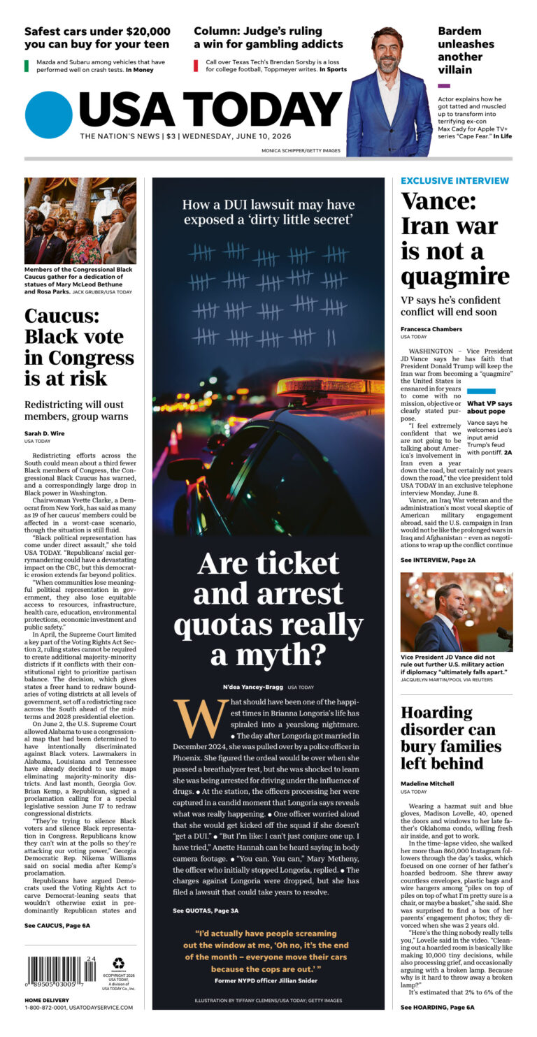 USA Today June 10 2026 USA Today Kitap Kapağı
