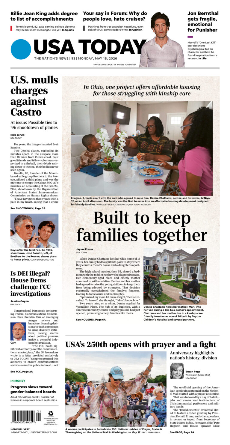 USA Today May 18 2026 USA Today Kitap Kapağı