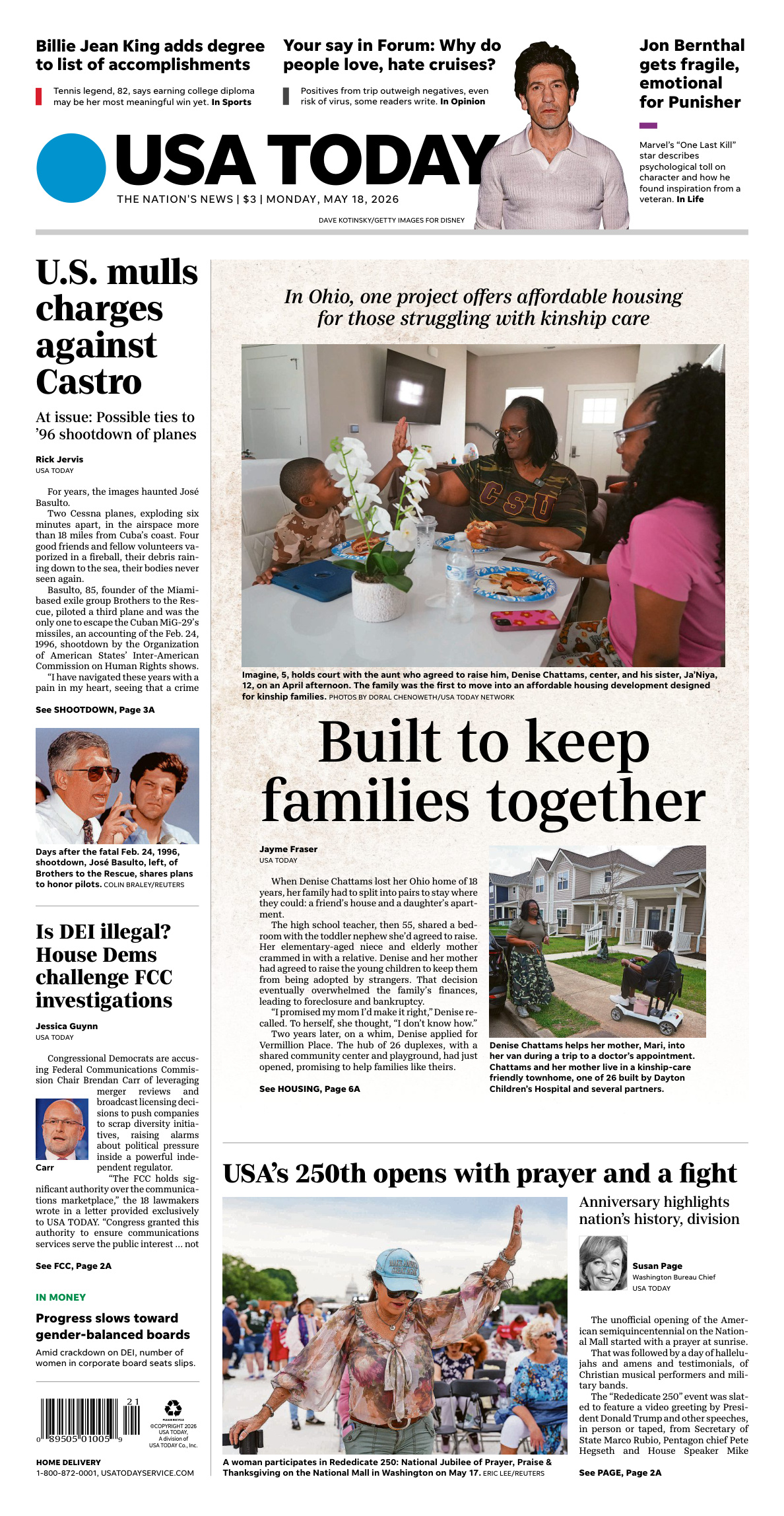 USA Today May 18 2026 USA Today Kitap Kapağı