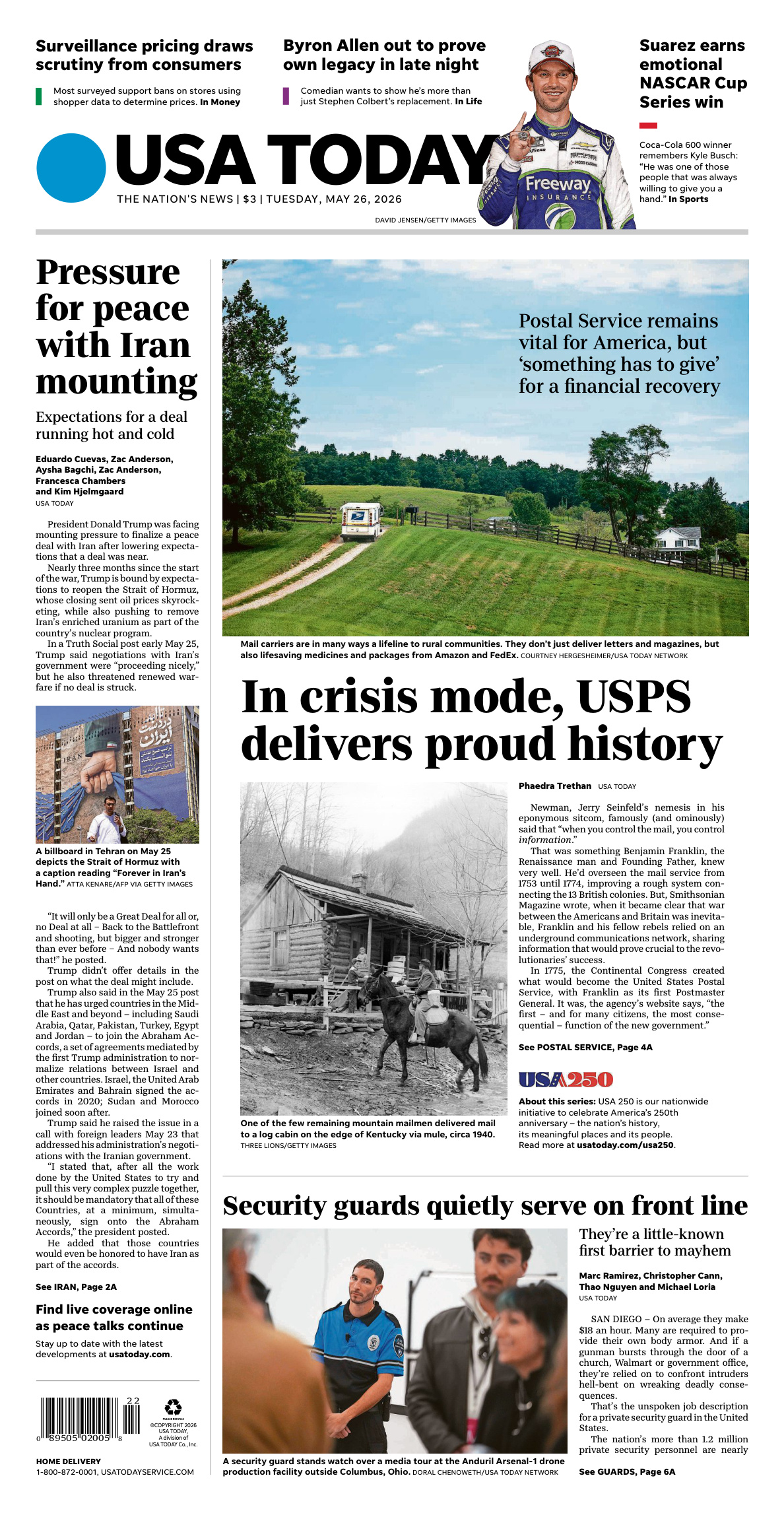 USA Today May 26 2026 USA Today Kitap Kapağı